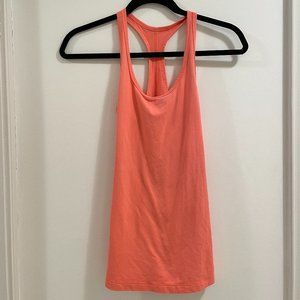 Nike Dri Fit Neon Orange Athletic Tank